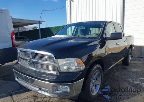 2012 Ram 1500 Slt из США, поврежденный, VIN 1C6RD7LT0CS291206